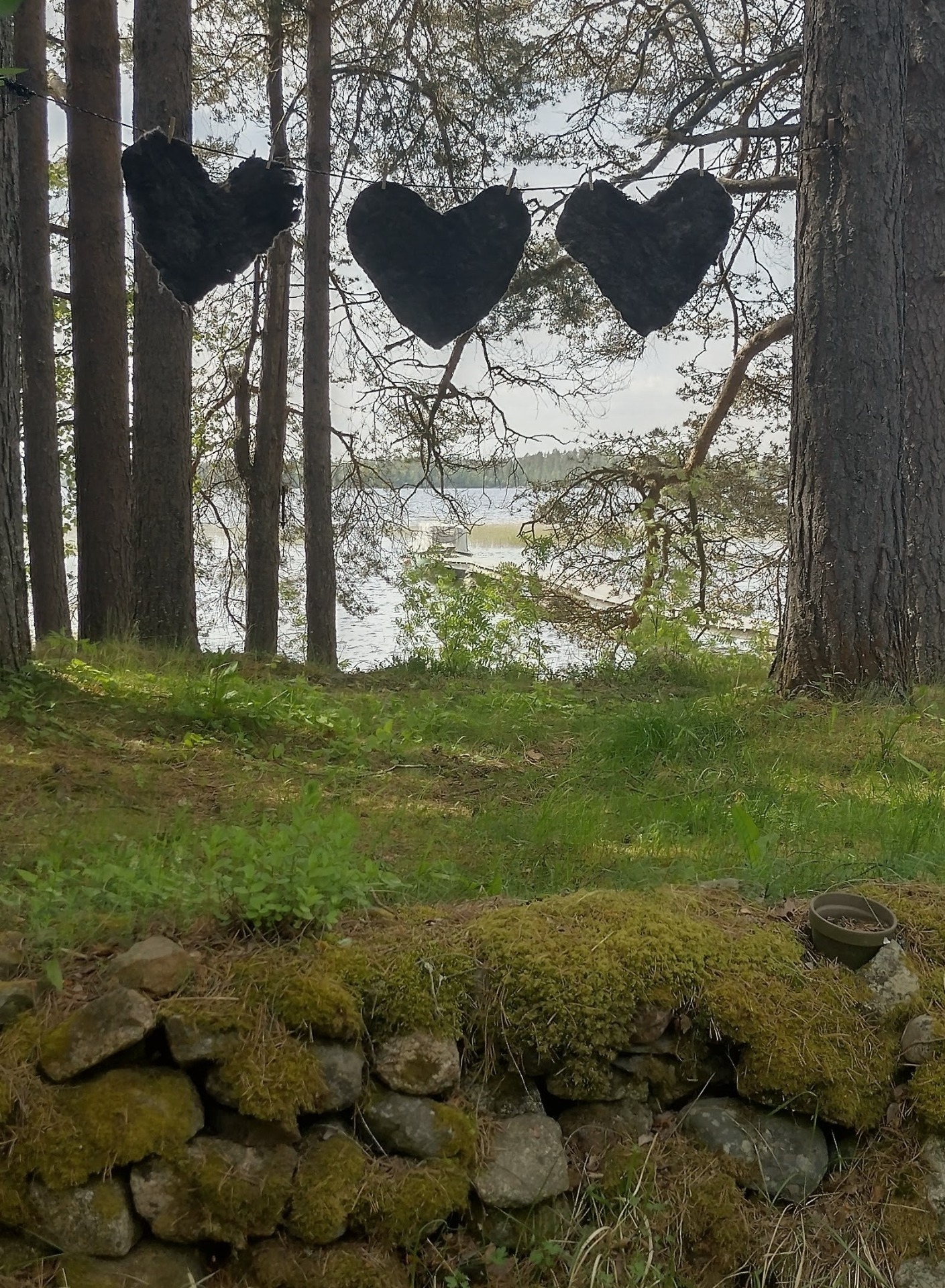Sydänvillainen -huovutettu pyllynalunen